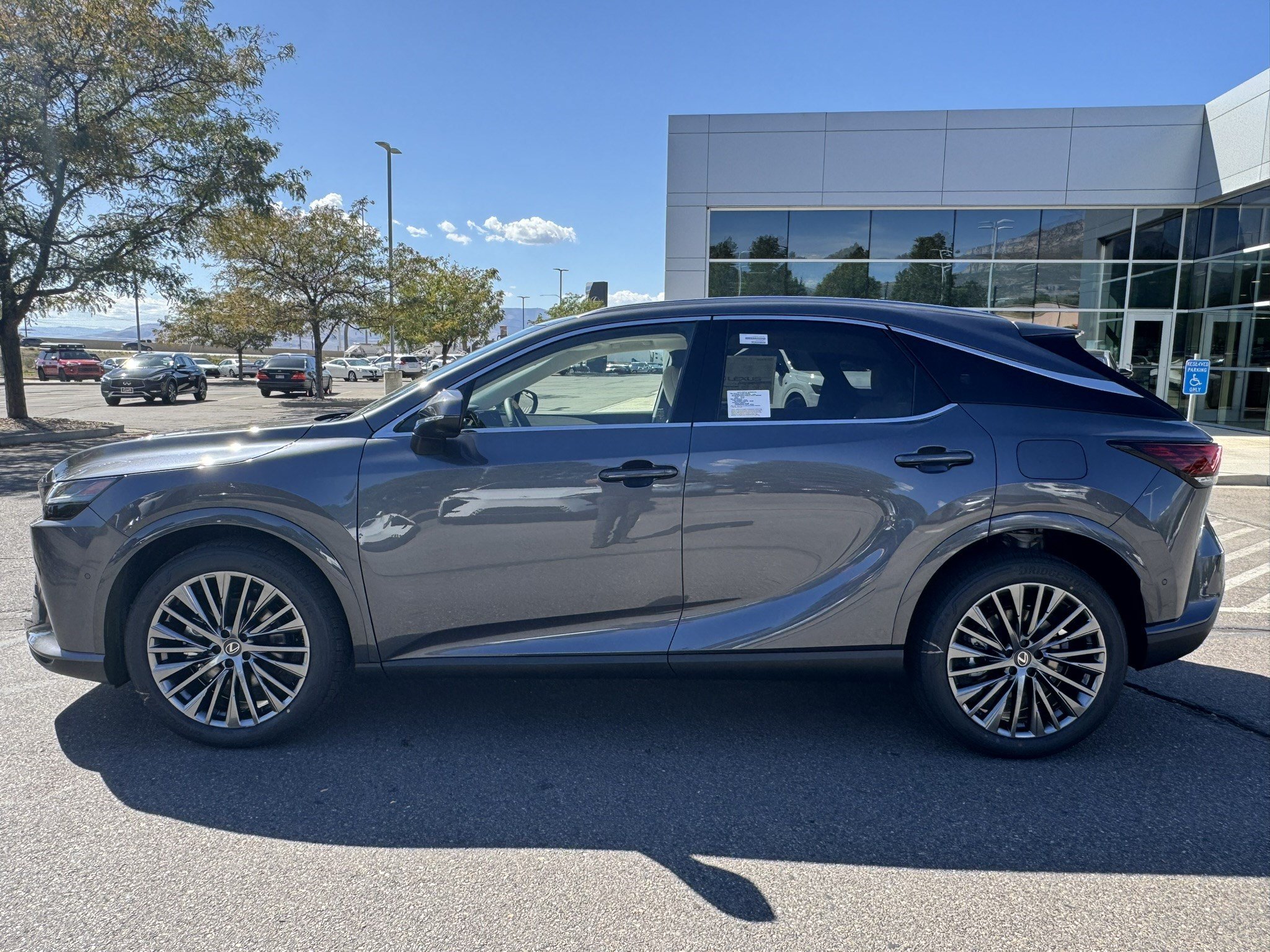 New 2026 Cloudburst Gray Lexus LUXURY AWD image 3