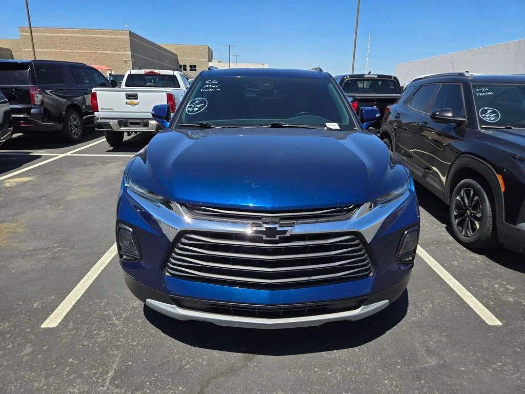 Used 2022 Blue Glow Metallic Chevrolet 3LT image 3