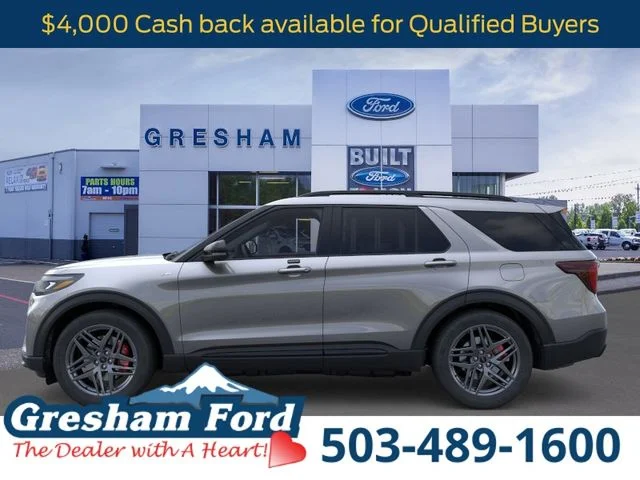 New 2026 Carbonized Gray Metallic Ford ST-Line image 3