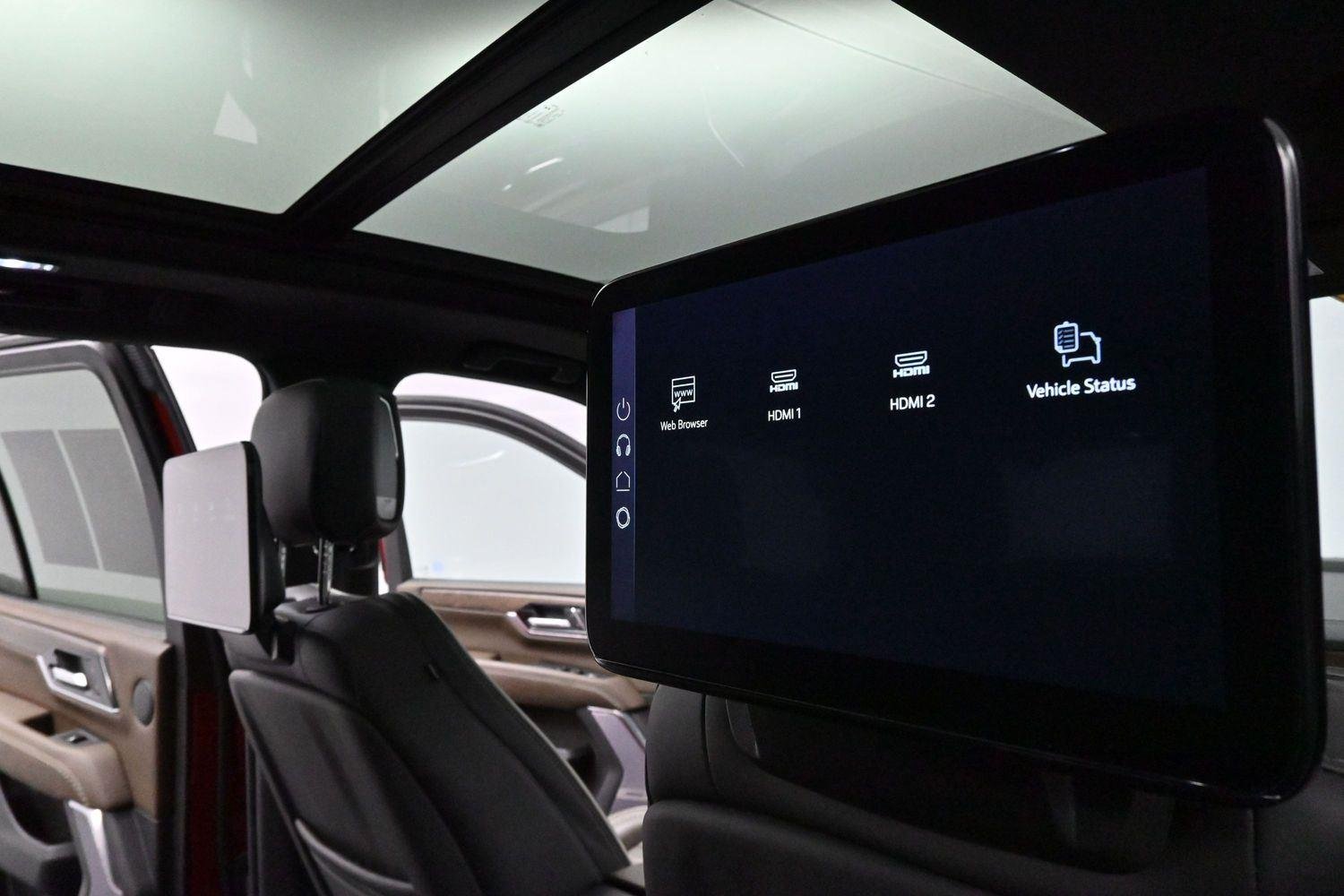 Used 2025 Volcanic Red Tintcoat GMC Denali Ultimate image 41