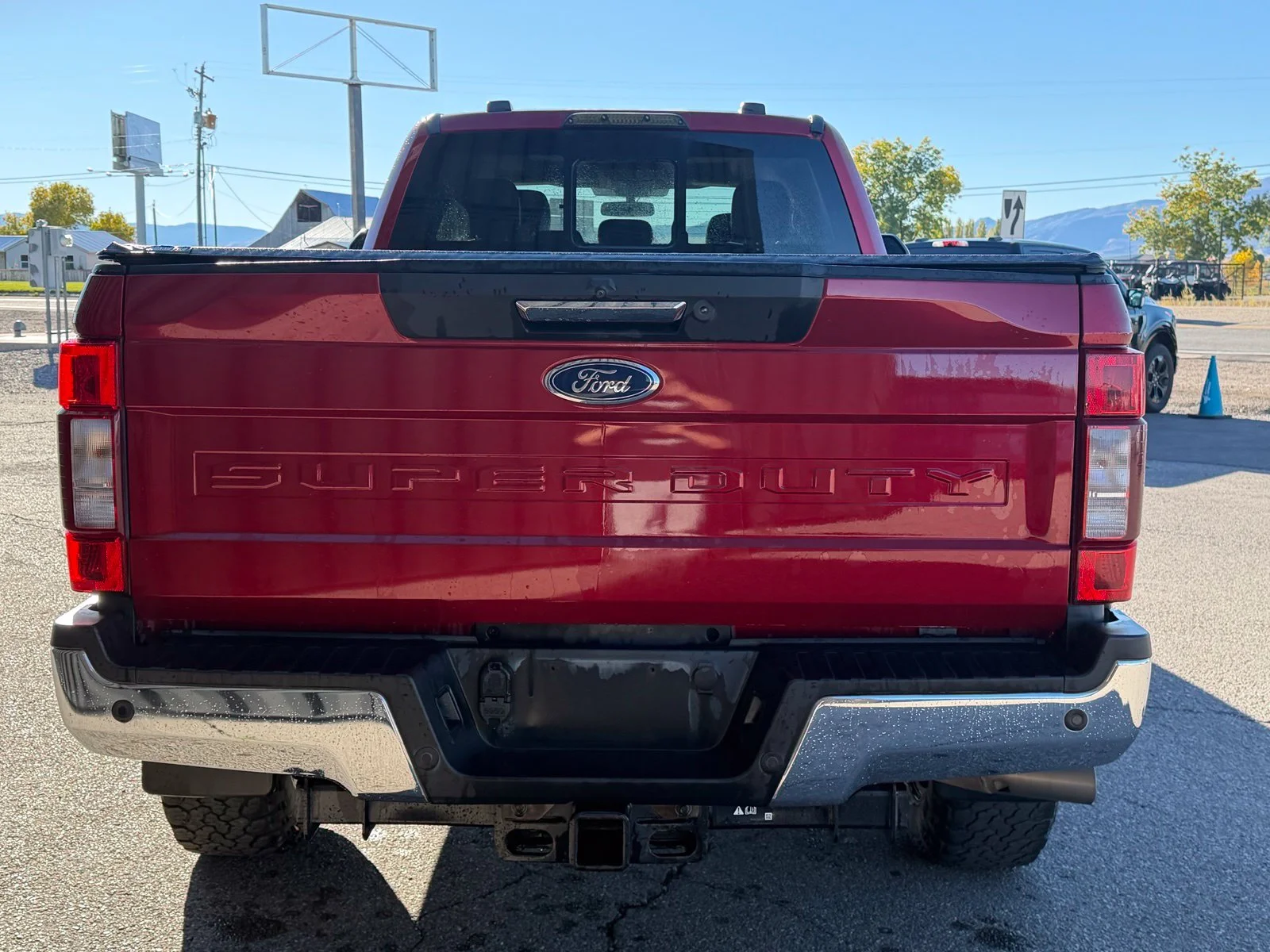 Used 2020 Red Ford Lariat image 4