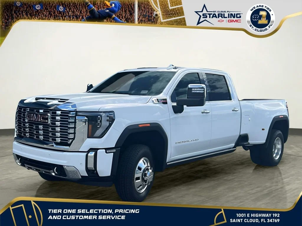 New 2026 Summit White GMC Denali DRW image 1