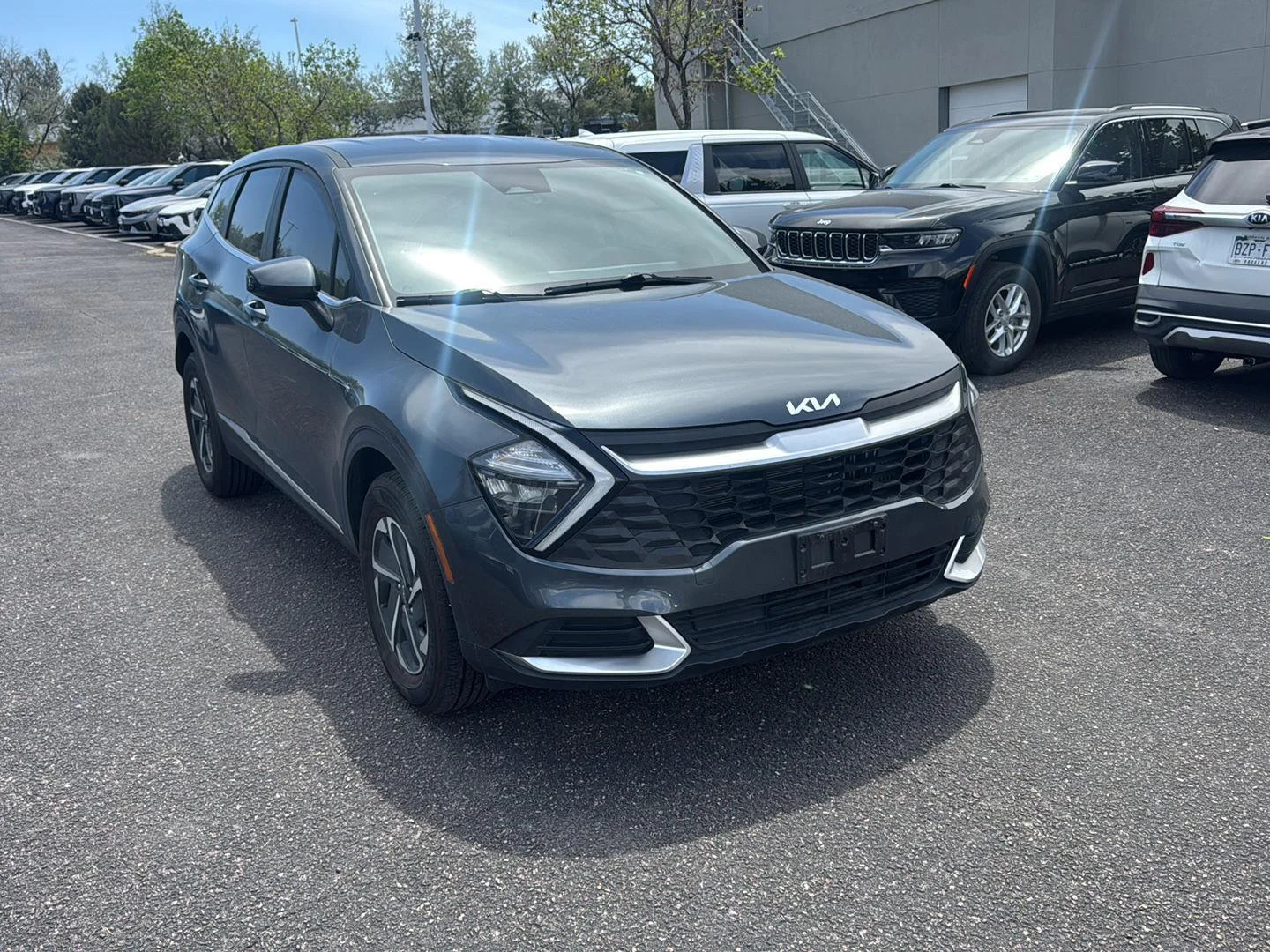 Used 2023 Gravity Gray Kia LX image 2
