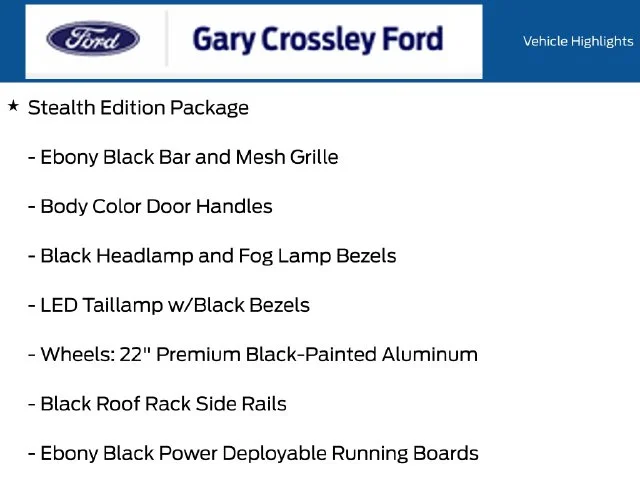 Used 2023 Agate Black Metallic Ford Limited image 32