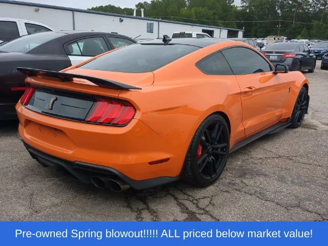 Used 2021 Orange Ford Shelby GT500 image 3