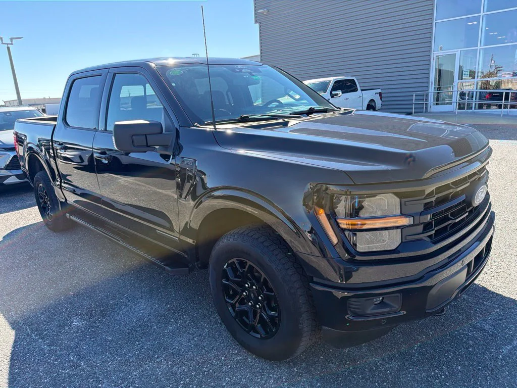 Certified Used 2024 Black Metallic Ford XLT image 2