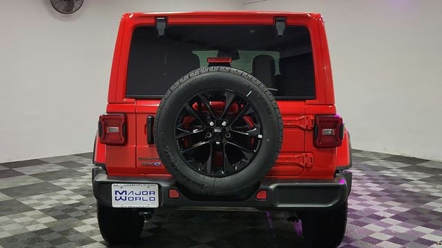 Used 2025 Red Jeep Sahara 4xe image 6