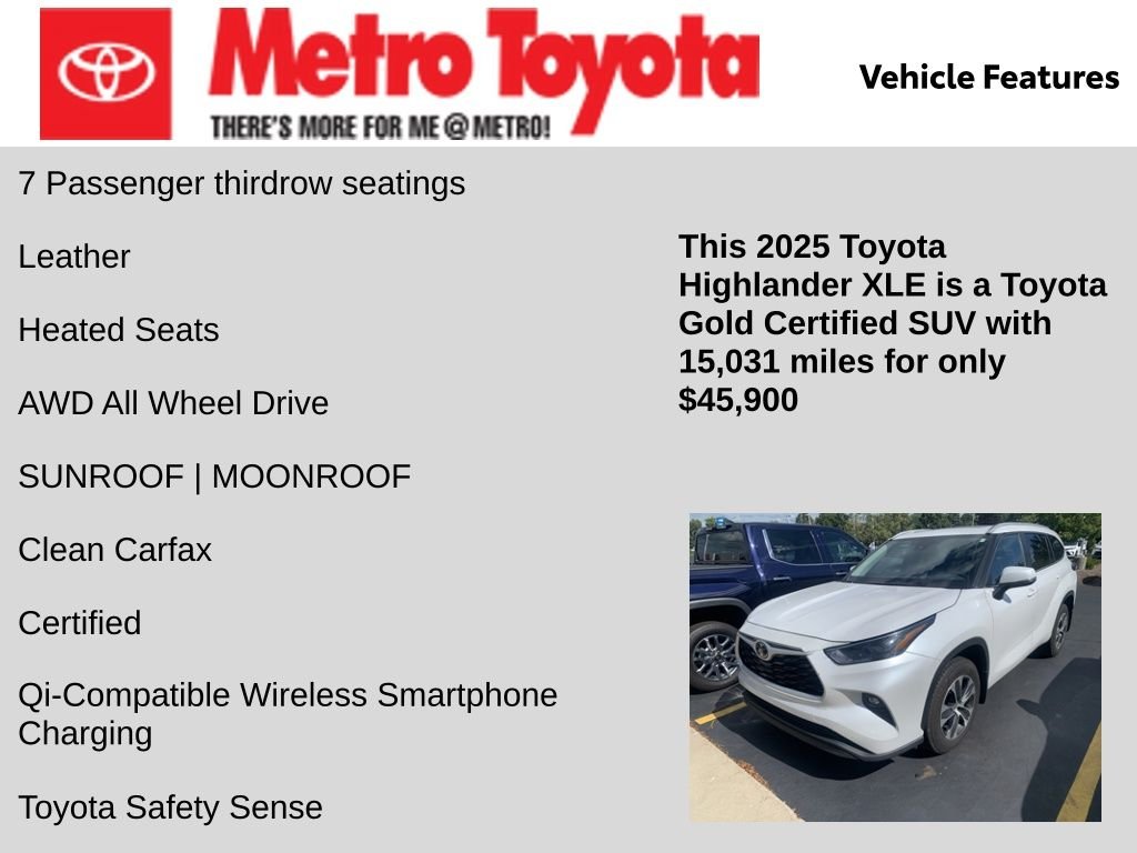 Certified Used 2025 Beige Toyota XLE image 28