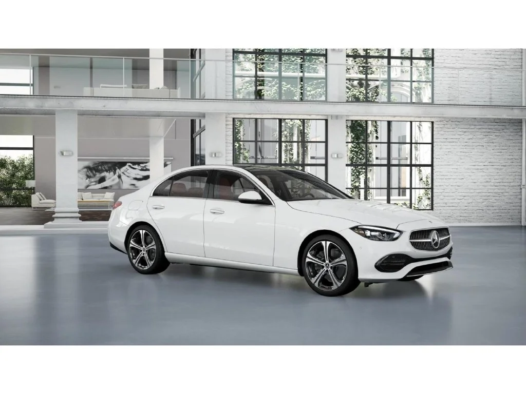 New 2027 White Mercedes-Benz C 300 image 12