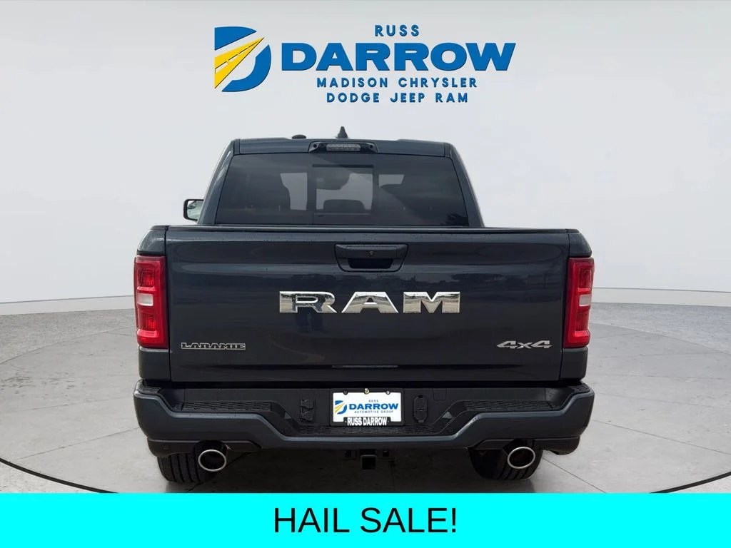 New 2026 Forged Blue Metallic Exterior Paint RAM Laramie image 4