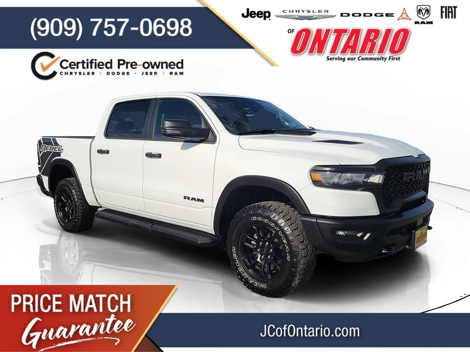 Certified Used 2026 White Ram Rebel image 1