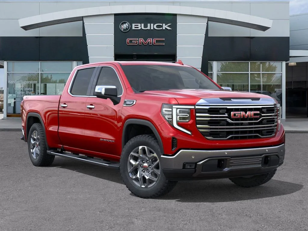 New 2026 Volcanic Red Tintcoat GMC SLT image 7