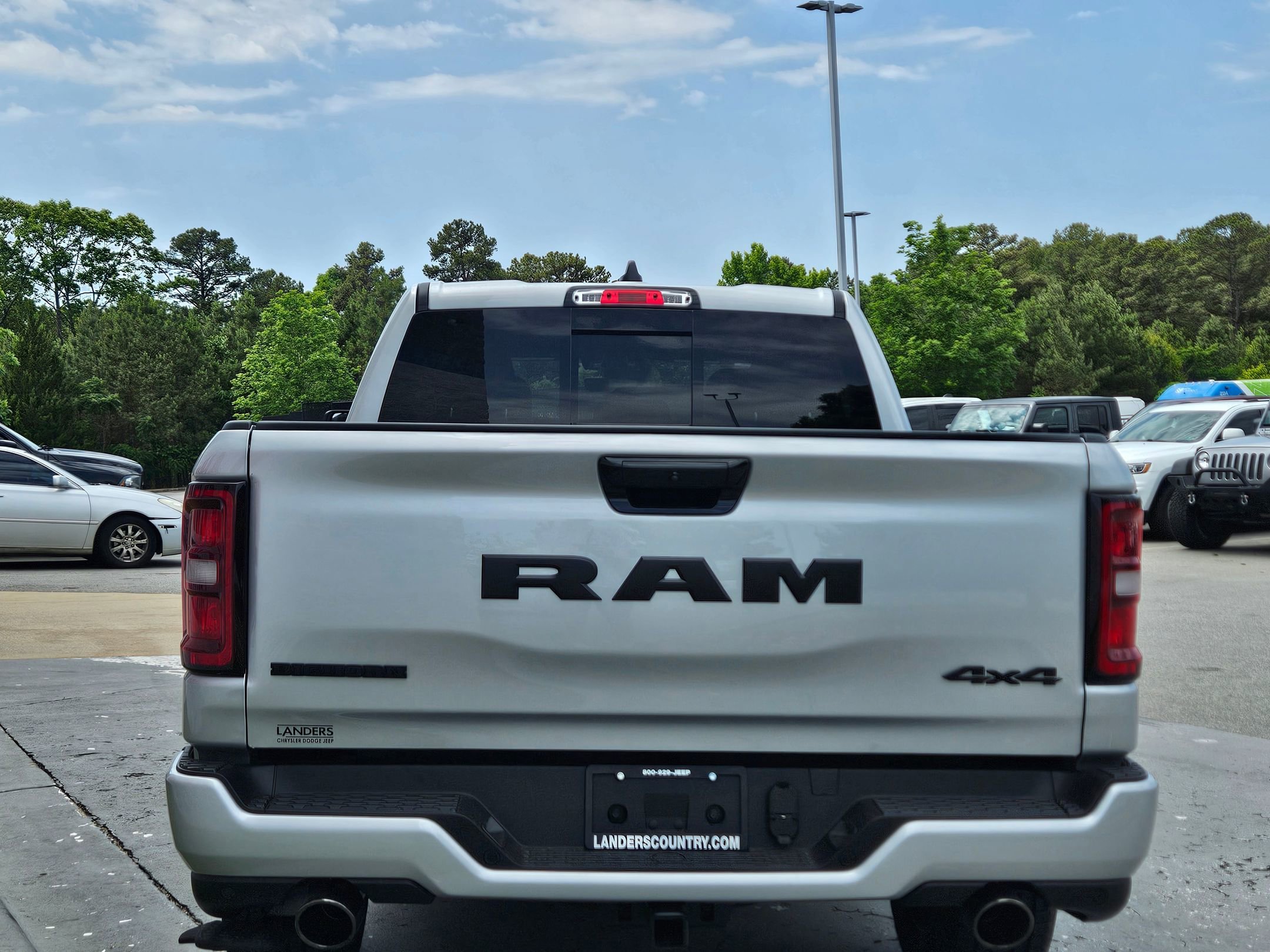 New 2026 Silver Zynith Exterior Paint RAM Big Horn image 6