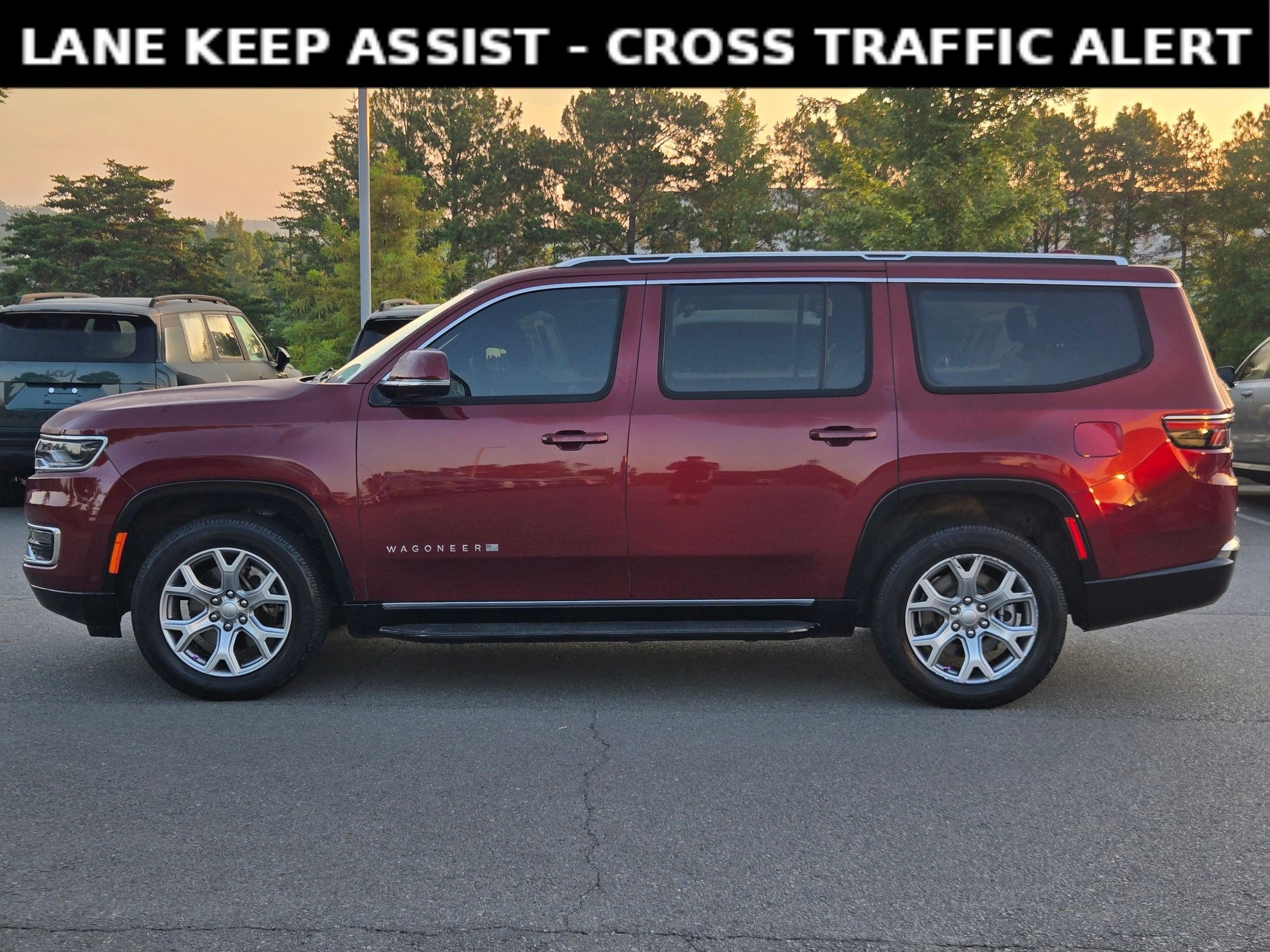 Used 2022 Velvet Red Pearlcoat Jeep Series II image 4