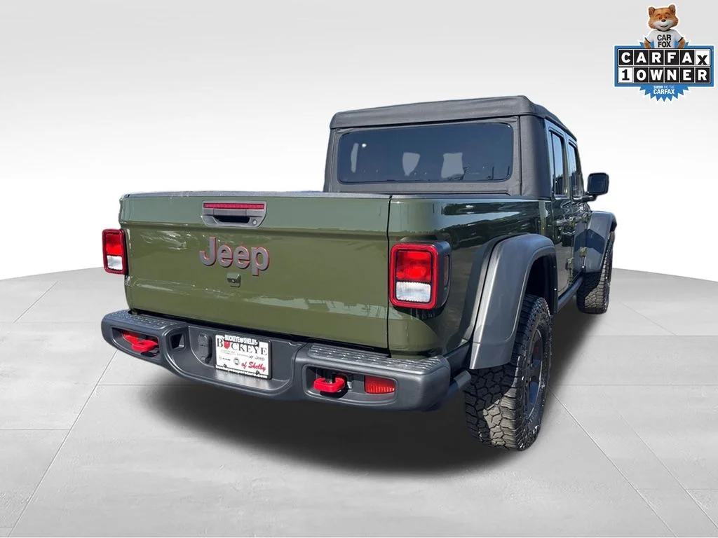 Used 2022 Green Jeep Rubicon image 3