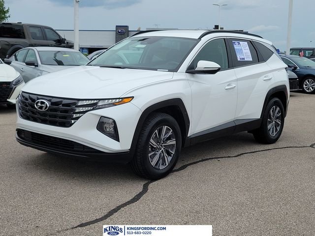 Certified Used 2022 Quartz White Hyundai Blue image 1
