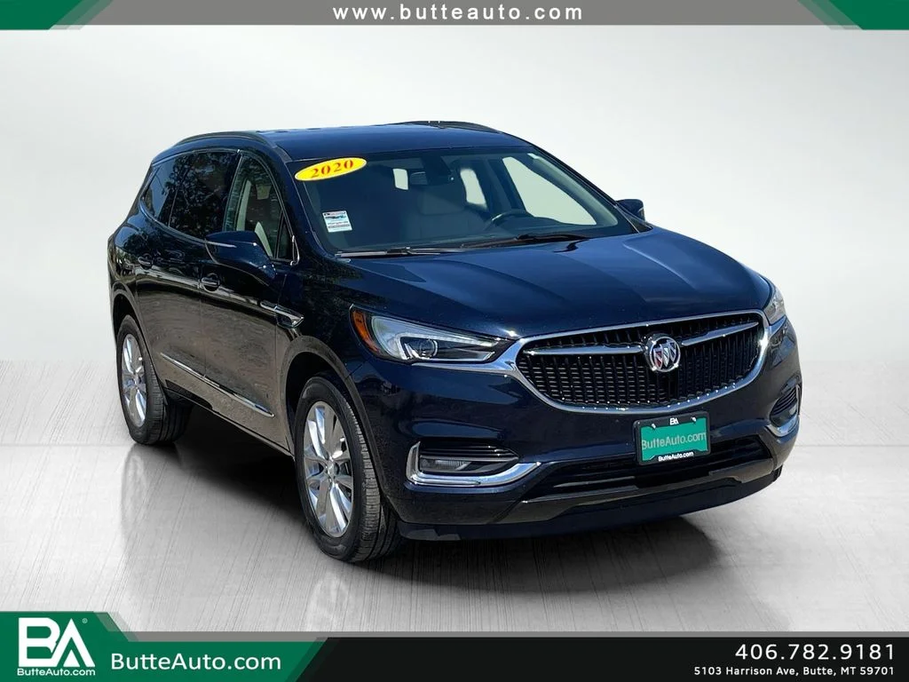 Used 2020 Dark Moon Blue Metallic Buick Essence image 1