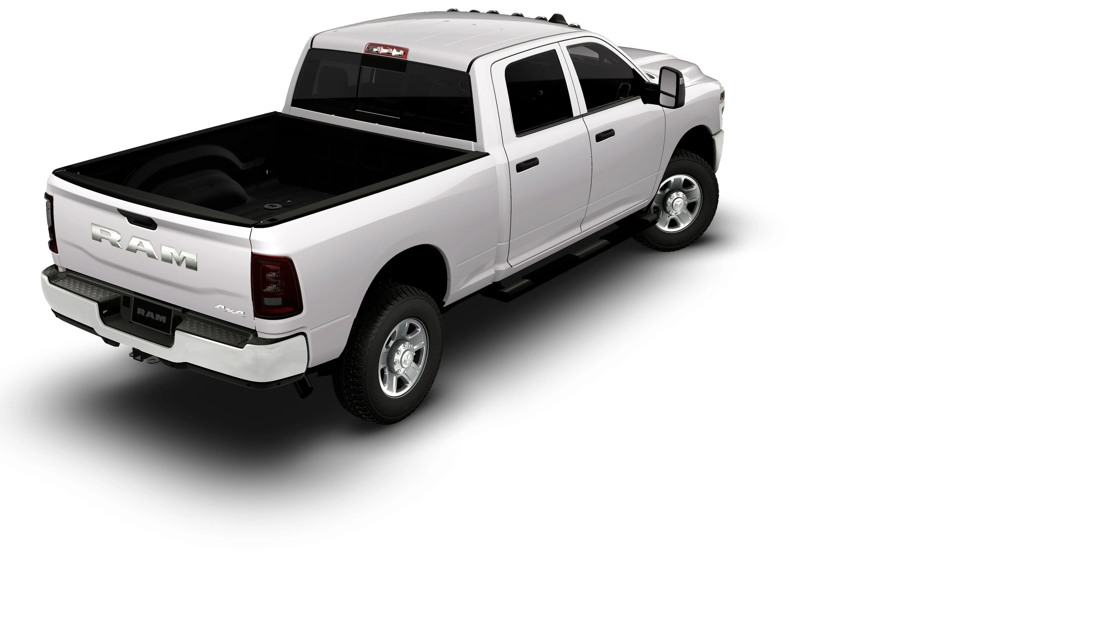 New 2026 Bright White Clear-Coat Exterior Paint RAM TRADESMAN image 2