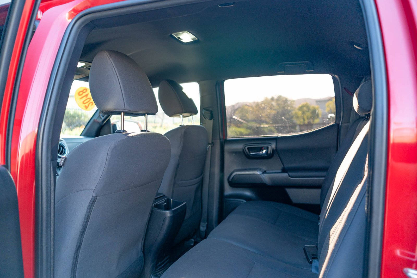Used 2018 Barcelona Red Metallic Toyota TRD Sport image 16