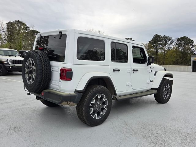 New 2026 Bright White Clear-Coat Exterior Paint Jeep Sahara image 9