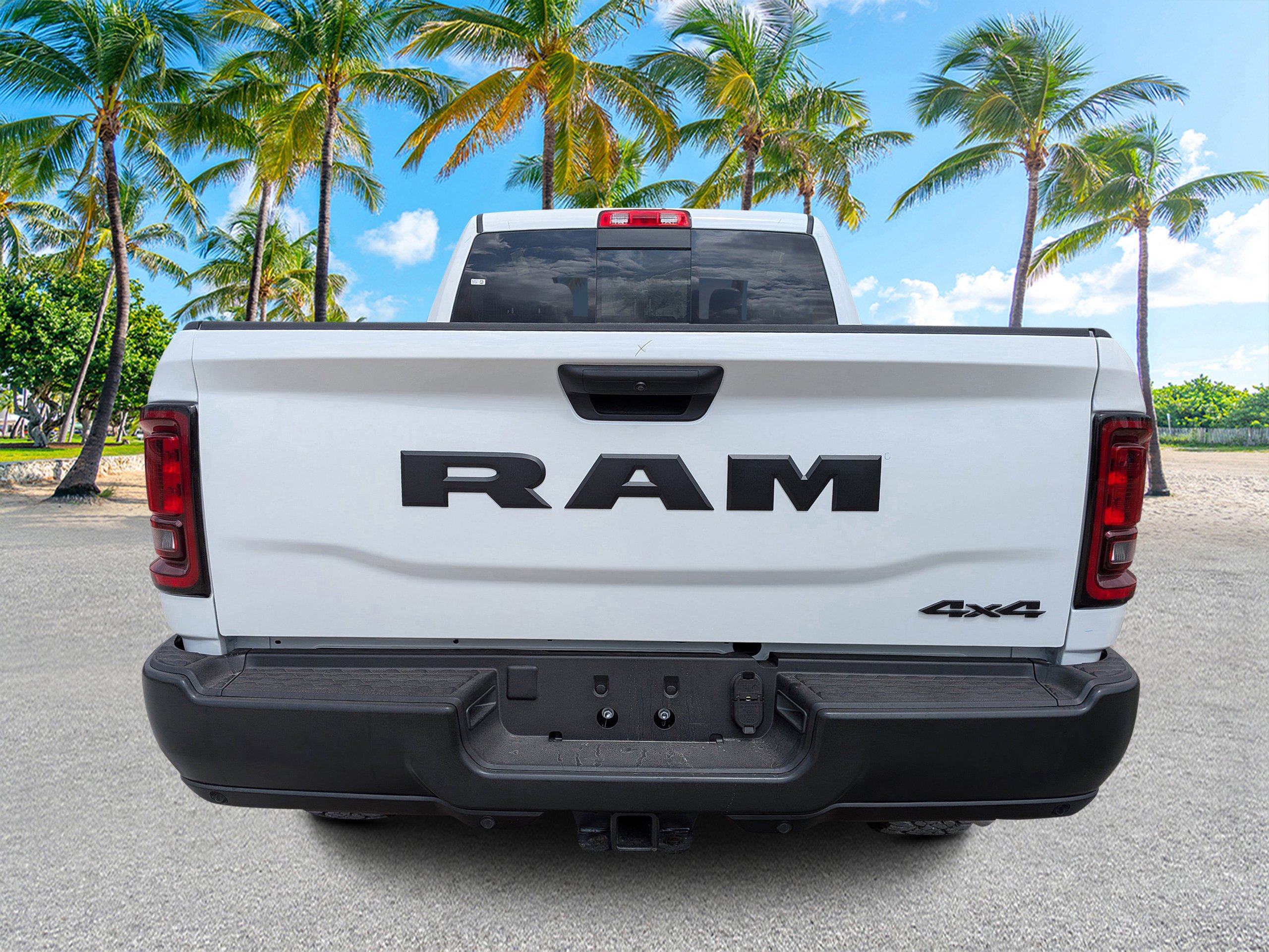 New 2026 Bright White Clear-Coat Exterior Paint RAM Warlock image 4