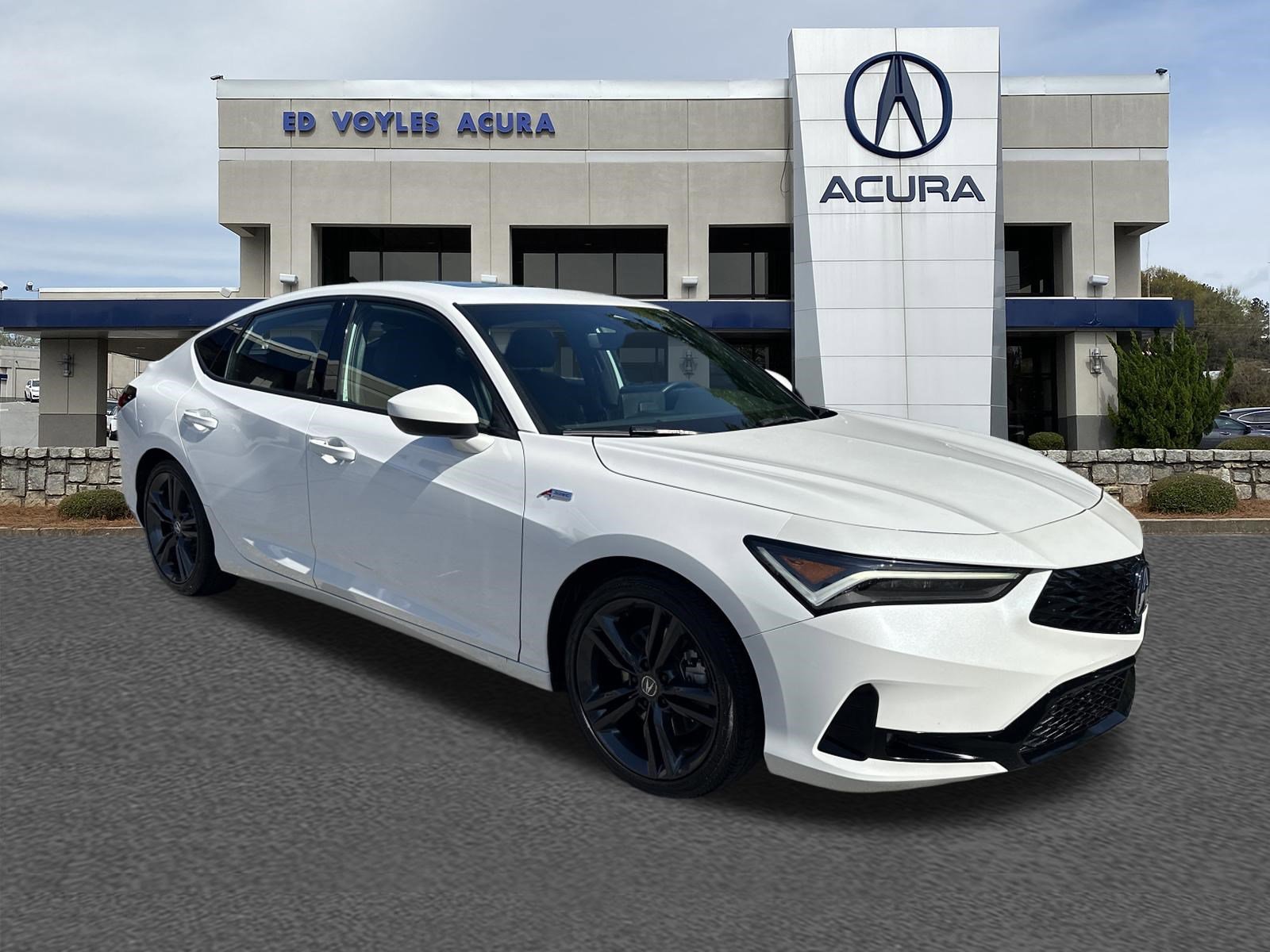 Used 2024 Platinum White Pearl Acura w/A-Spec Package image 3