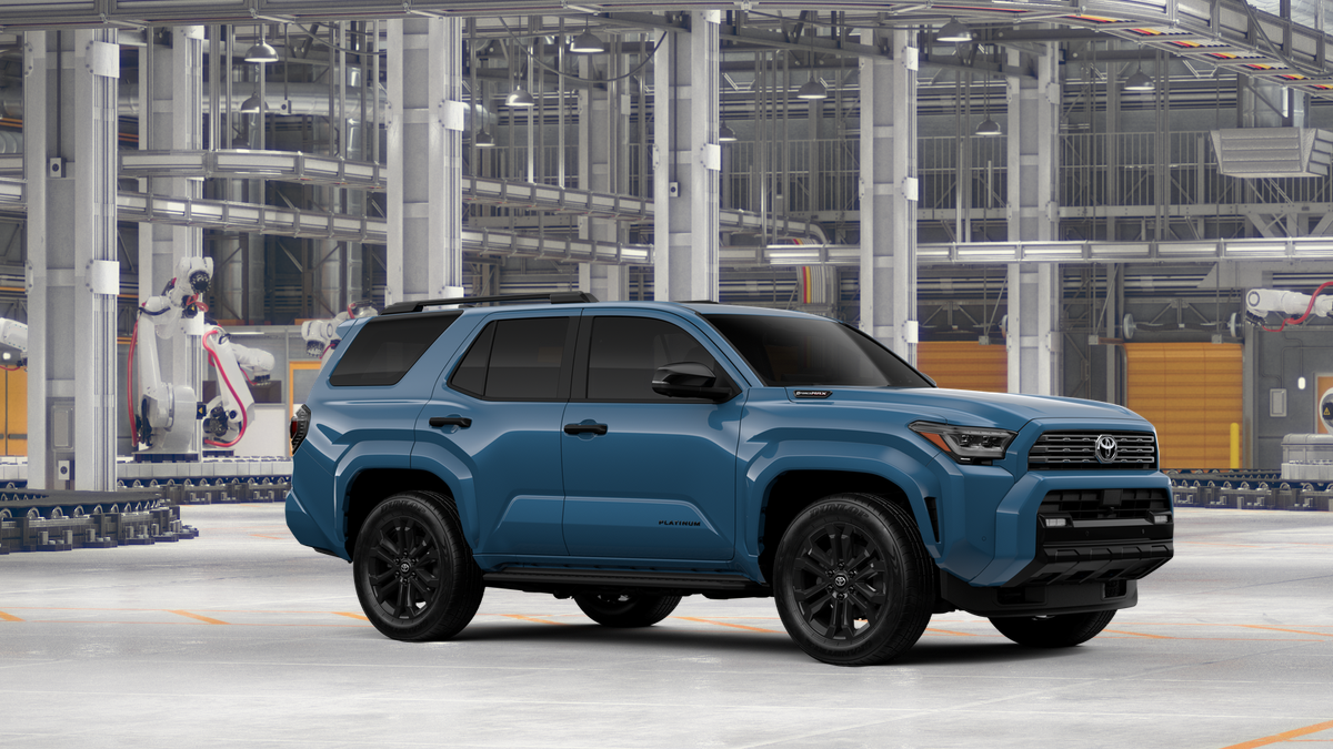 New 2026 Heritage Blue Toyota Platinum image 14