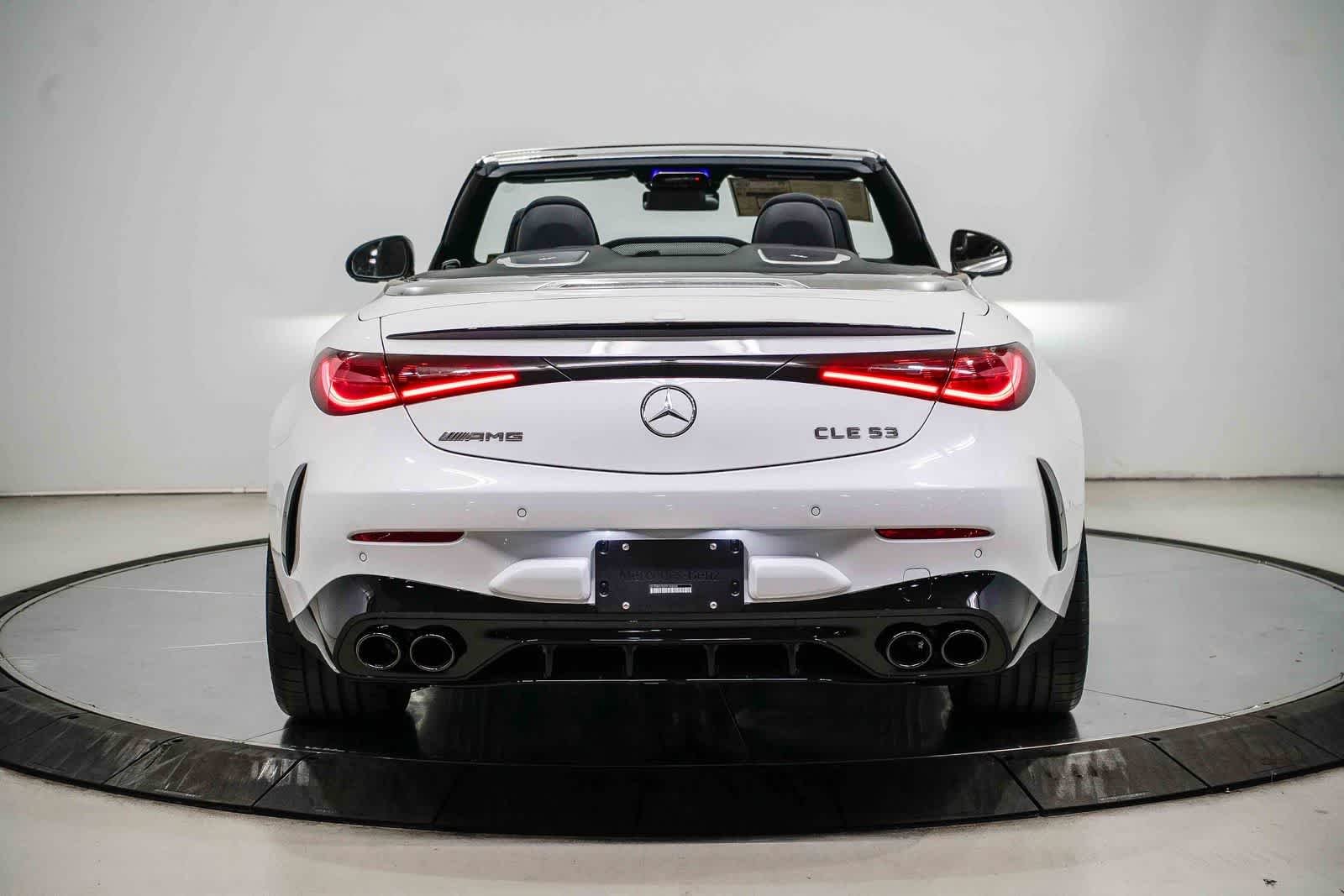 New 2026 MANUFAKTUR Moonlight White Metallic Mercedes-Benz AMG® CLE 53 image 3
