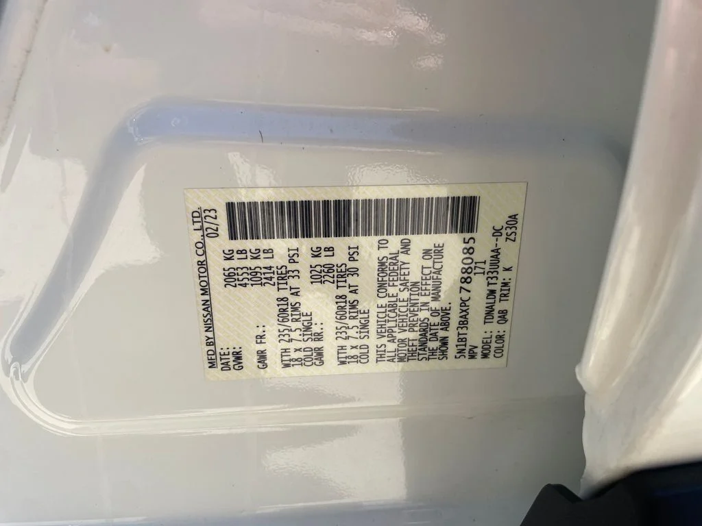 Used 2023 White Nissan SV image 30