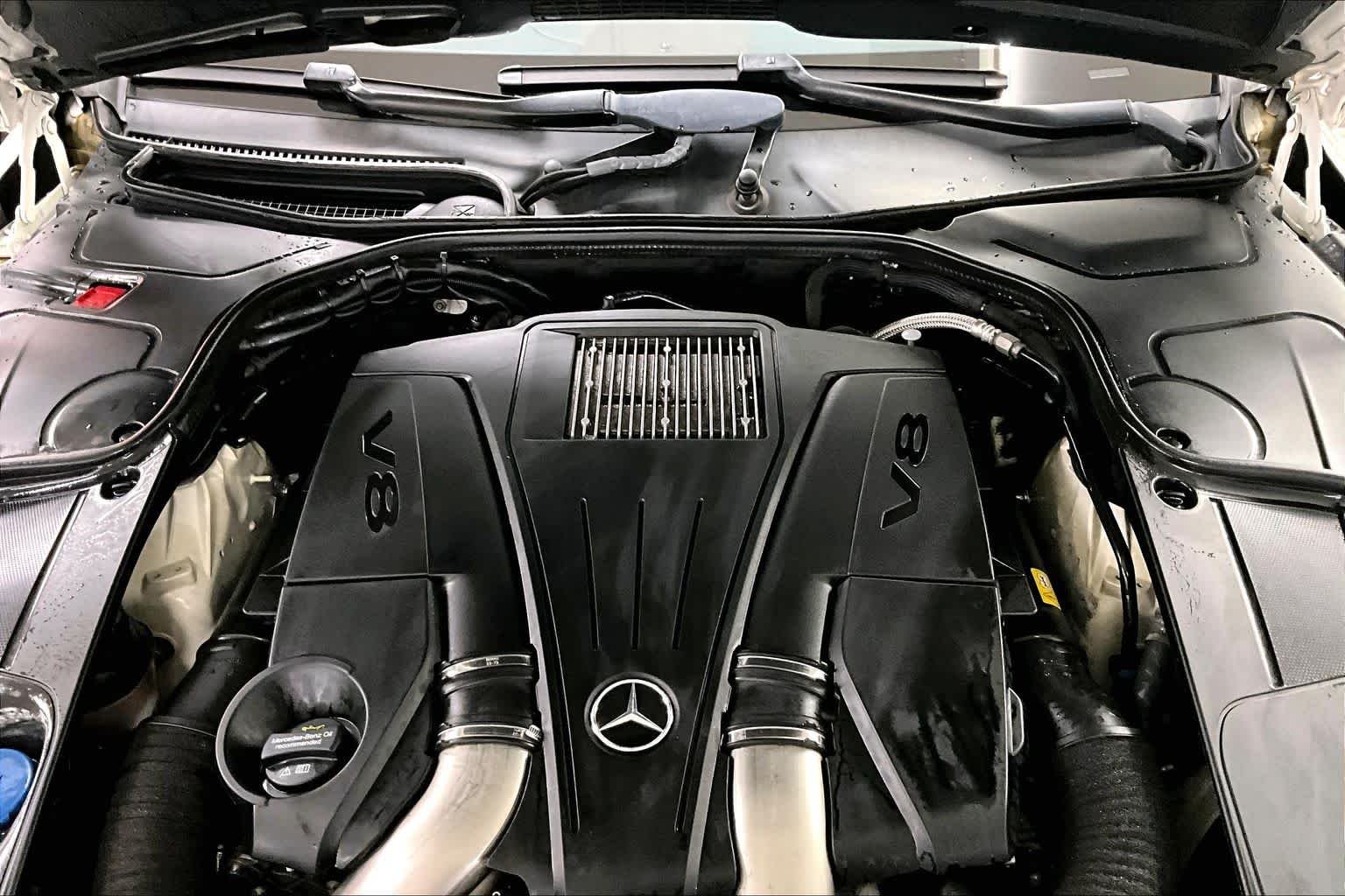 Used 2017 designo Diamond White Metallic Mercedes-Benz S 550 image 30