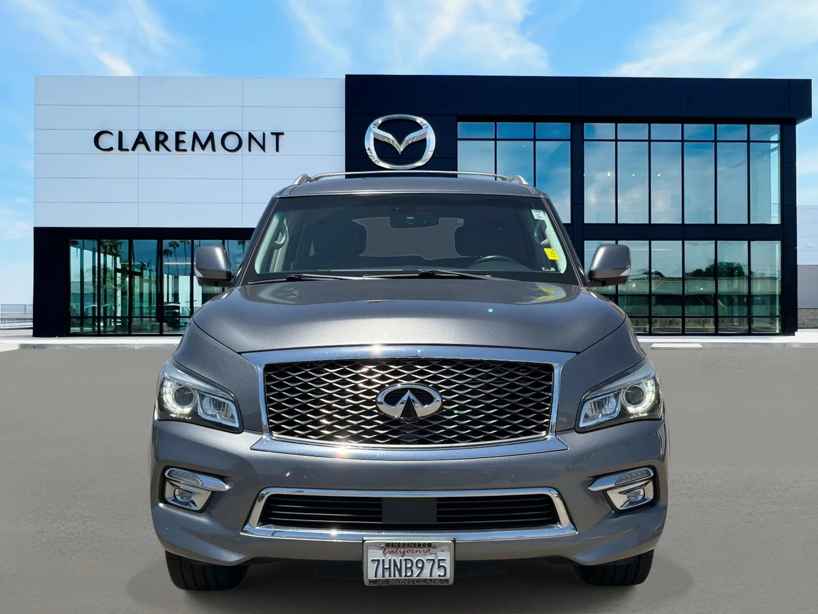 Used 2015 INFINITI QX80 Base with VIN JN8AZ2NF5F9570491 for sale in Claremont, CA