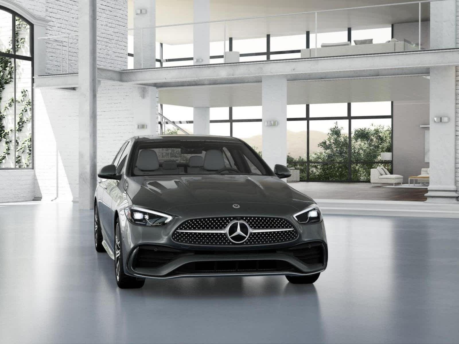 New 2026 Selenite Grey Metallic Mercedes-Benz C 300 image 7