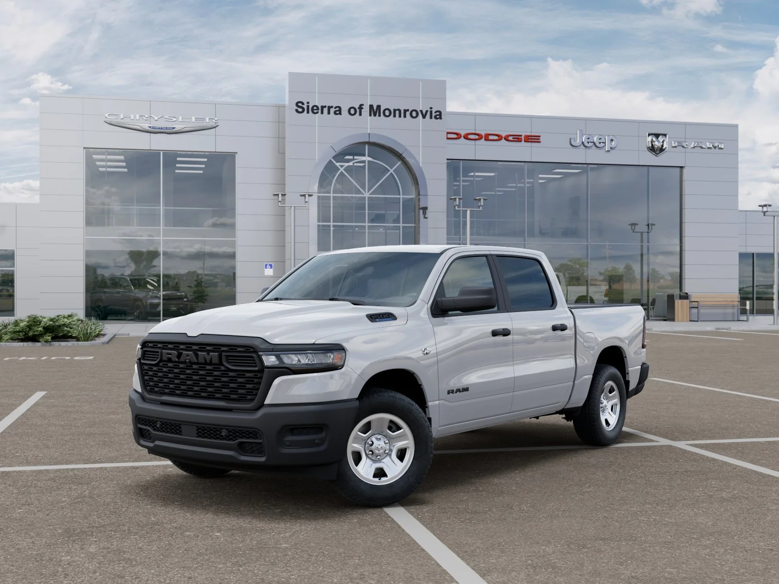 New 2026 Bright White Clear-Coat Exterior Paint RAM Tradesman image 34