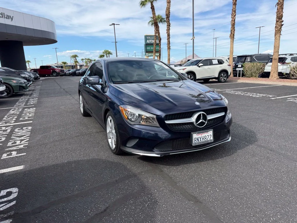 Used 2017 Blue Mercedes-Benz CLA 250 image 4