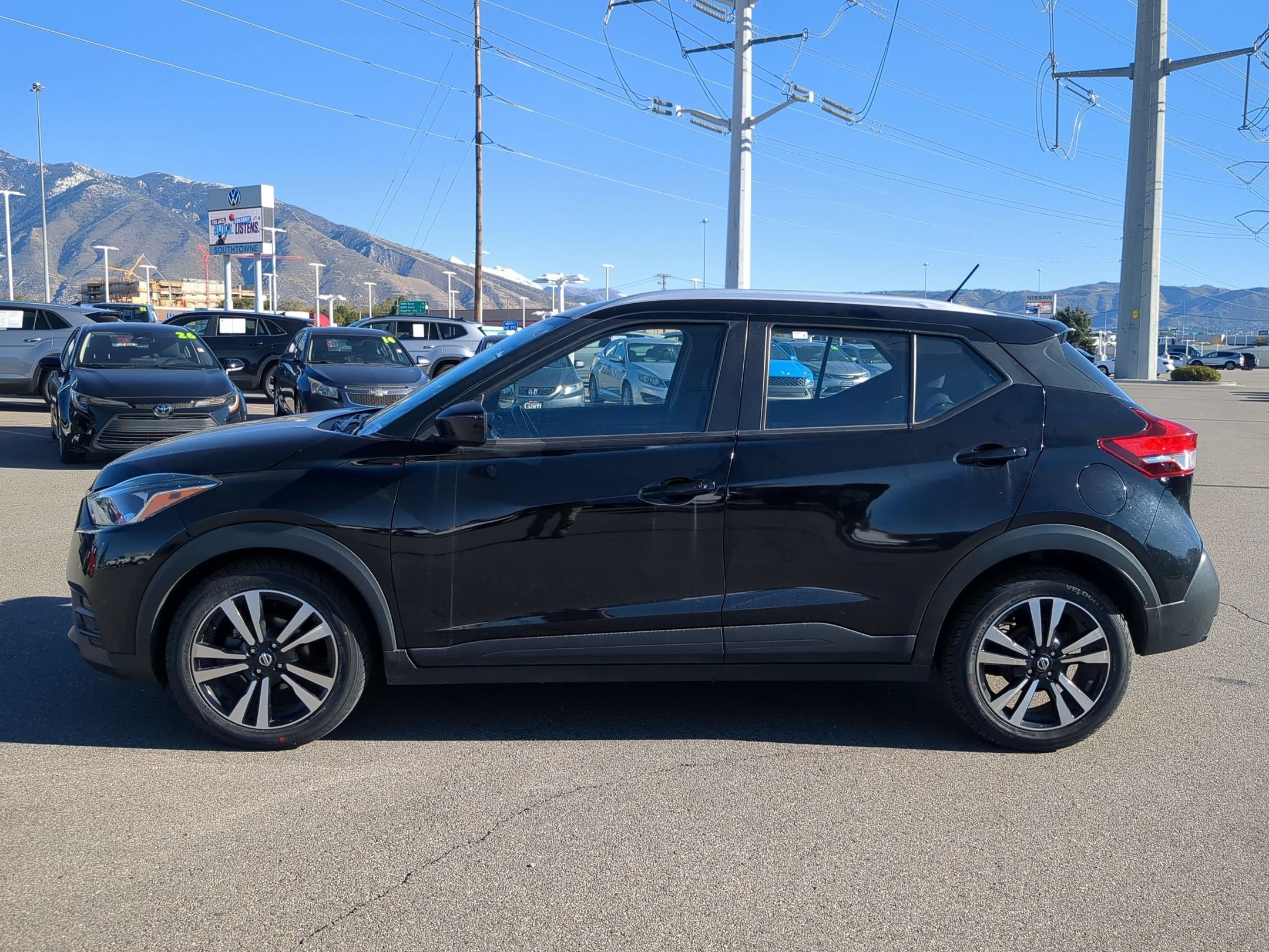 Used 2019 Super Black Nissan SV image 7