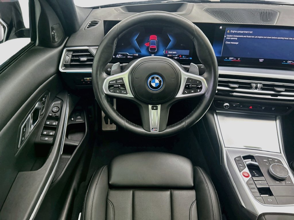 Certified Used 2023 Black Sapphire Metallic BMW 330e iPerformance image 10
