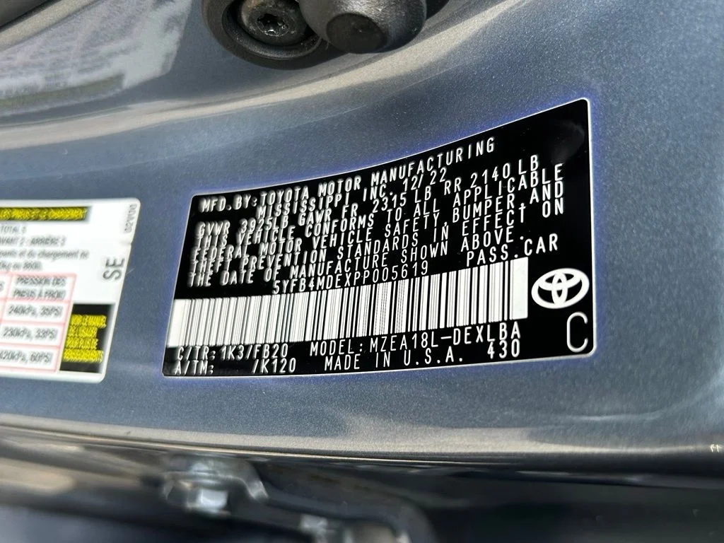 Certified Used 2023  Toyota LE image 44