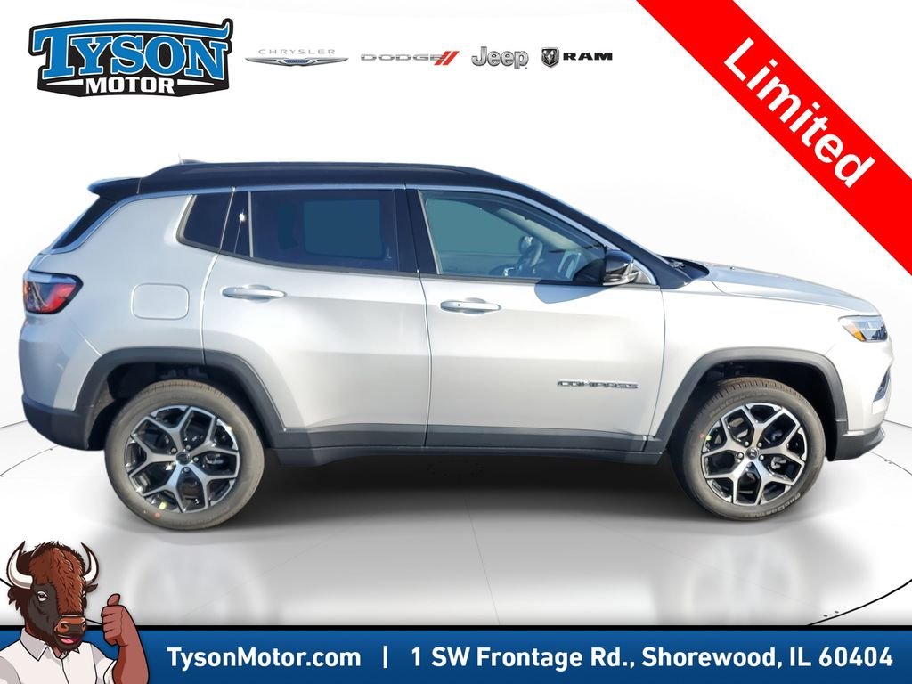 New 2026 Silver Zynith Metallic Clearcoat Jeep Limited image 4
