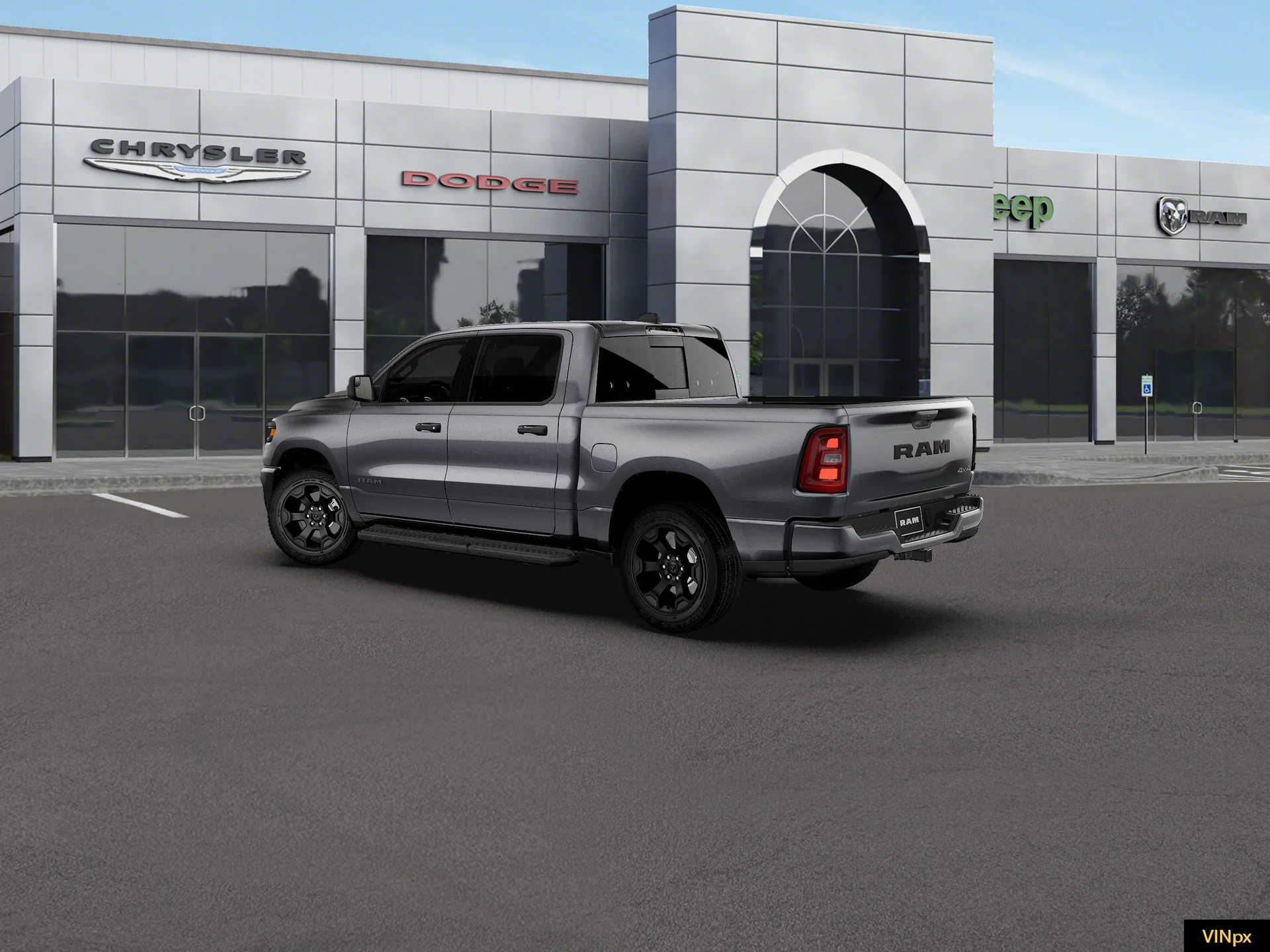 New 2027 Granite Crystal Metallic Clear-Coat Exterior Paint RAM Express image 4