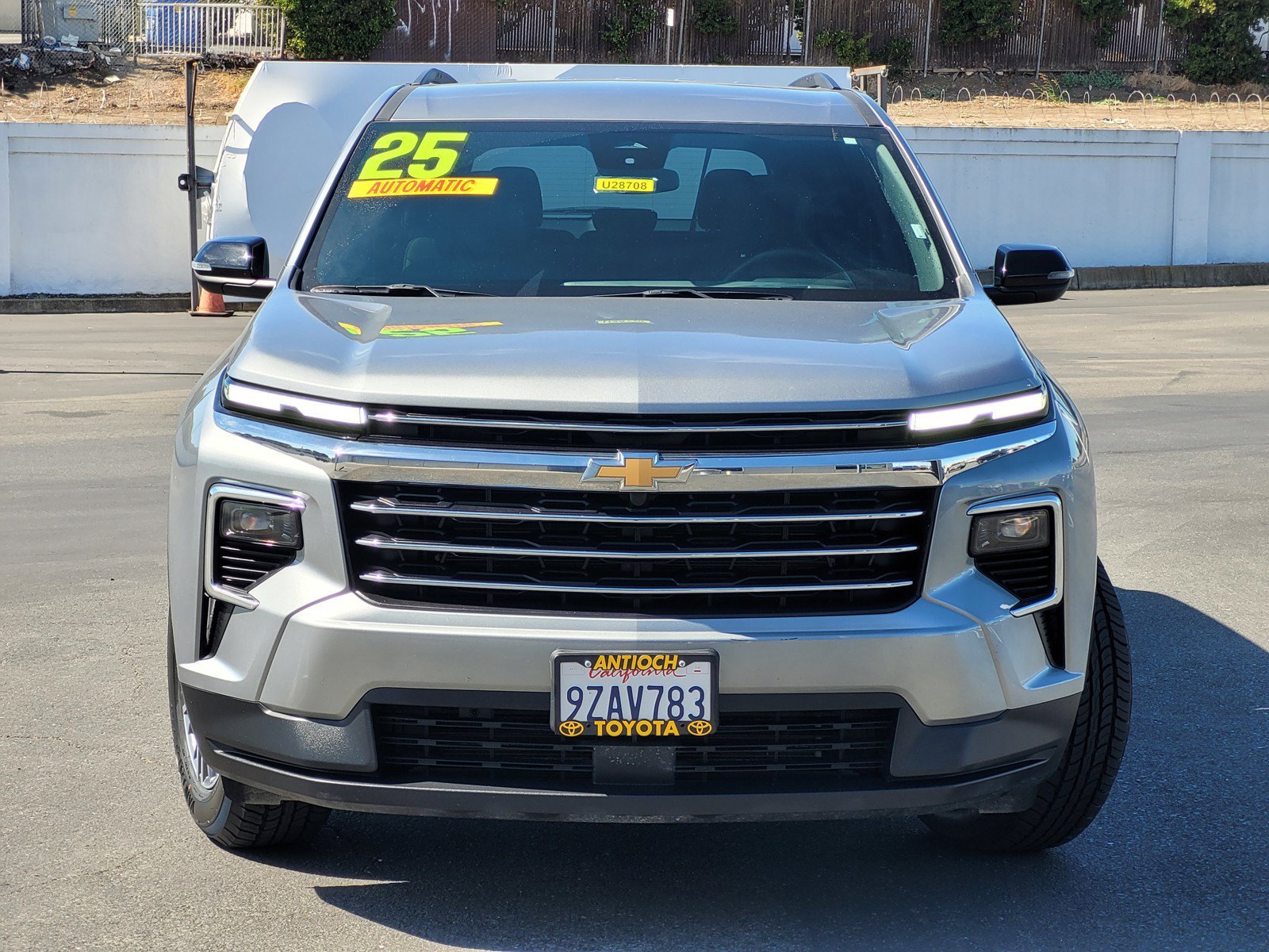 Used 2025 Sterling Gray Metallic Chevrolet AWD LT image 2