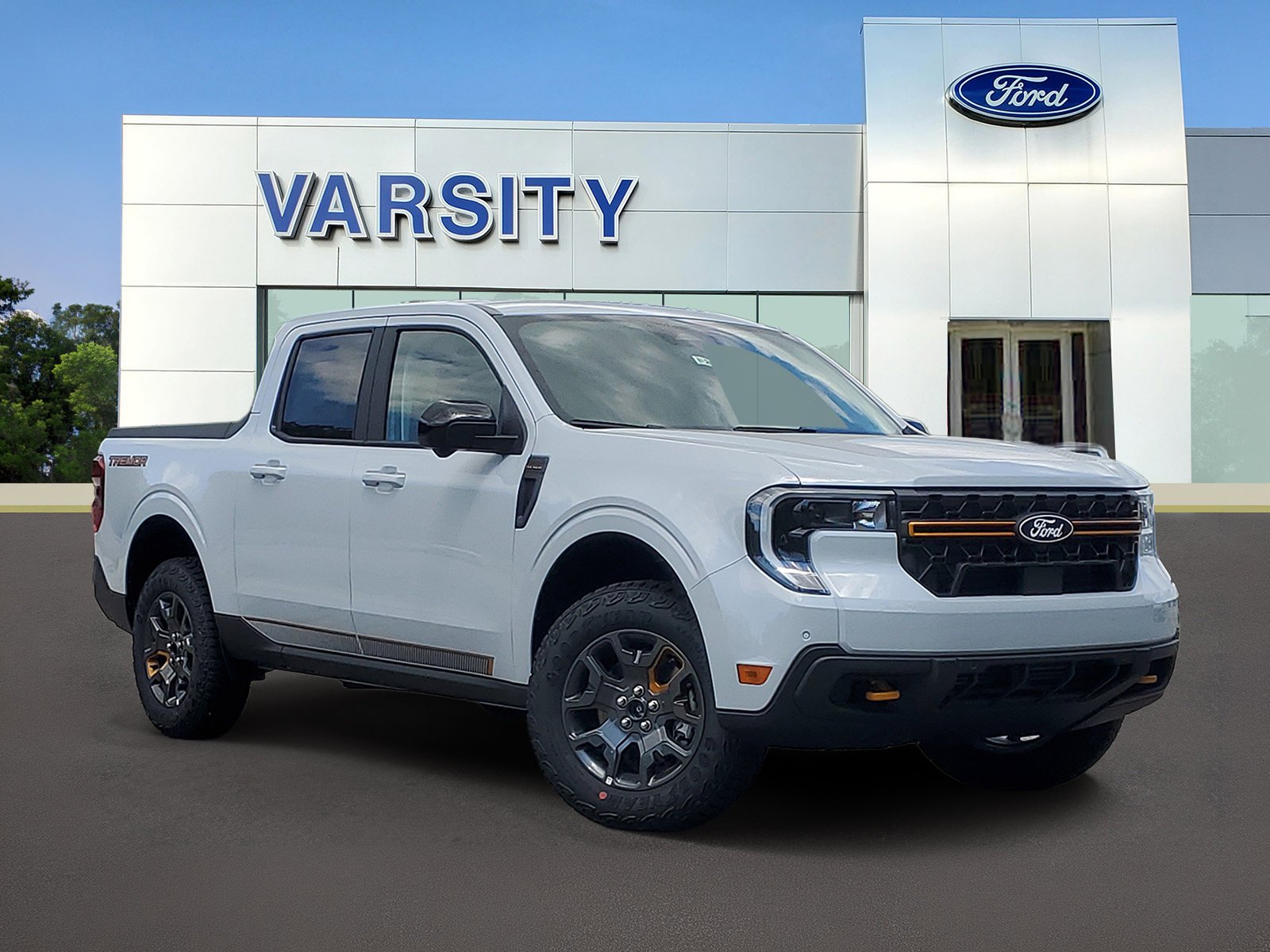 New 2026 Space White Metallic Ford Tremor® image 1