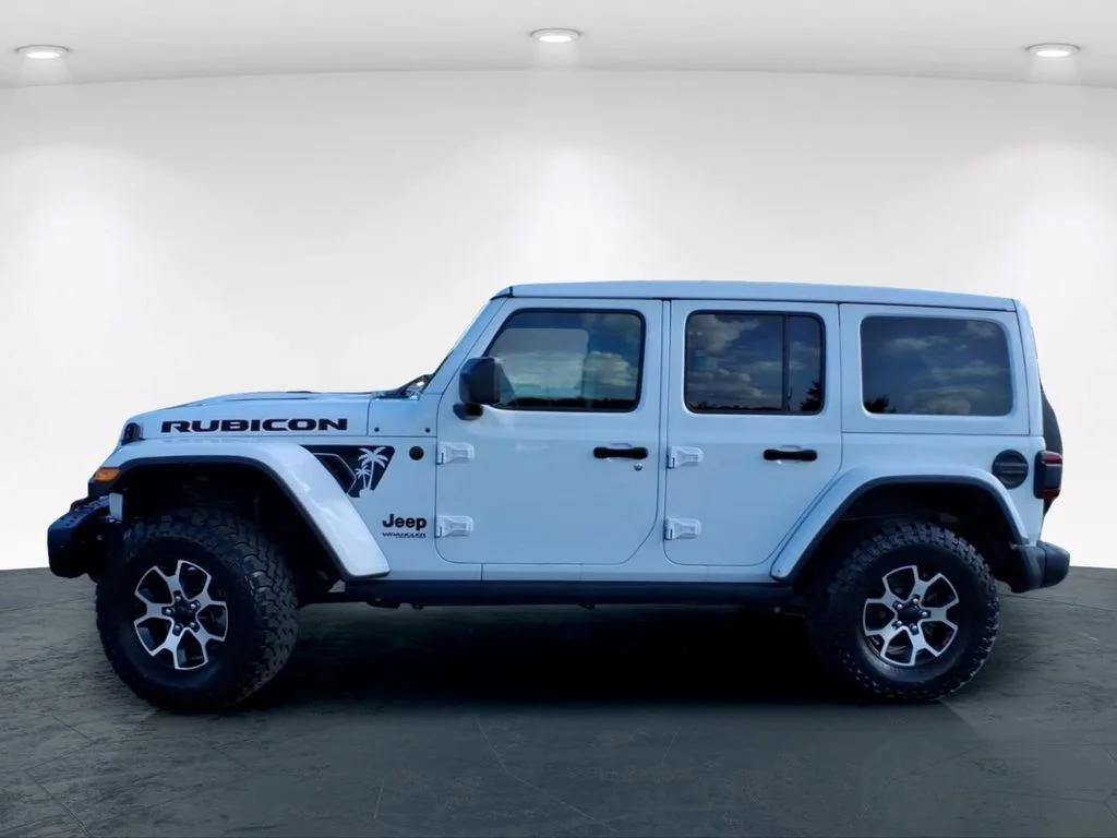 Used 2020 White Jeep Unlimited Rubicon image 13