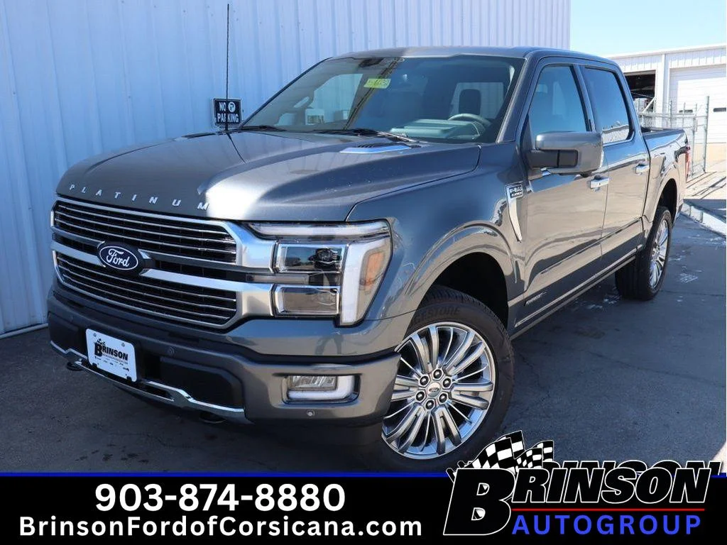 New 2026 Carbonized Gray Metallic Ford Platinum® image 1