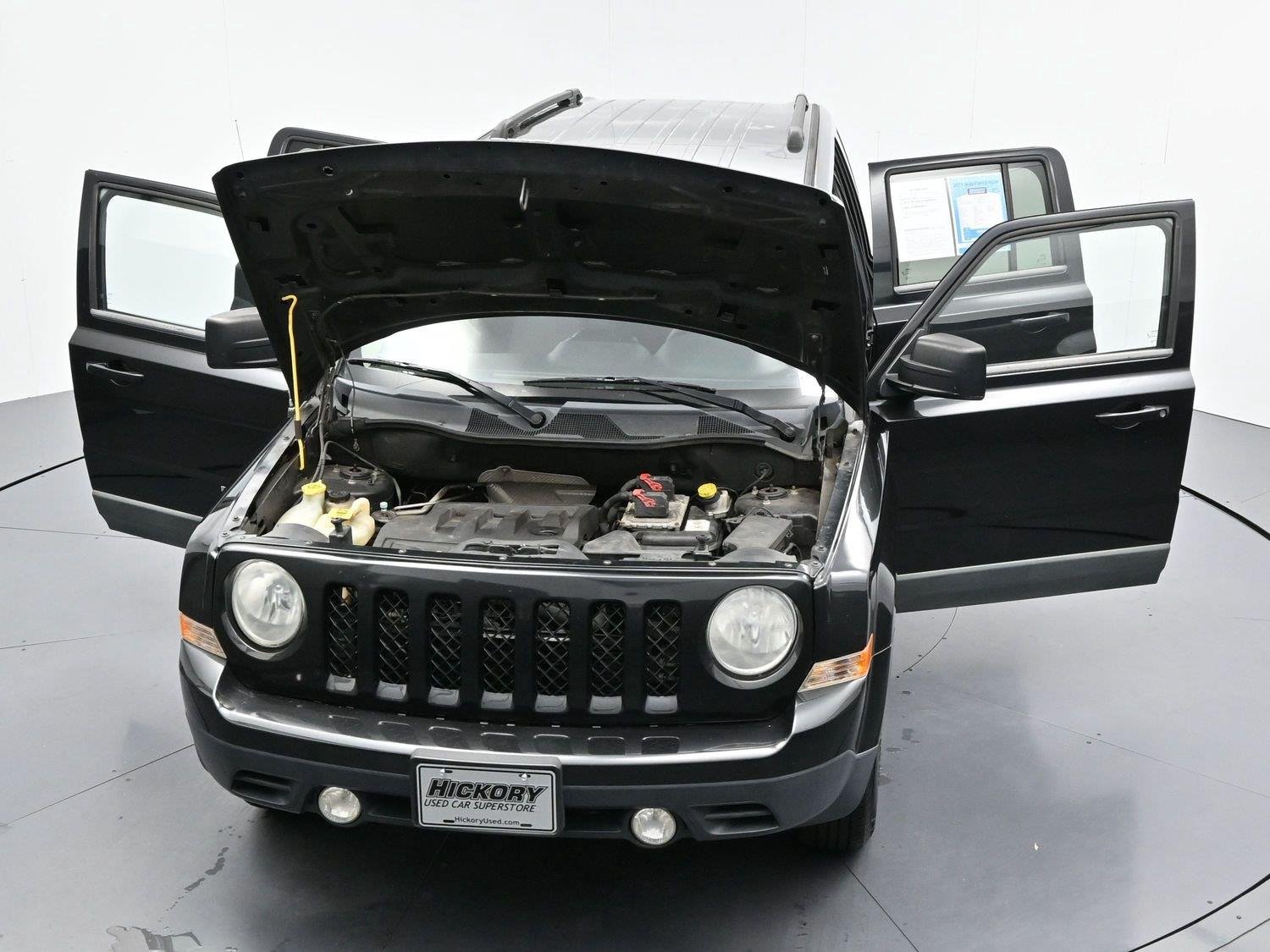 Used 2011 Brilliant Black Crystal Pearl Jeep Sport image 33