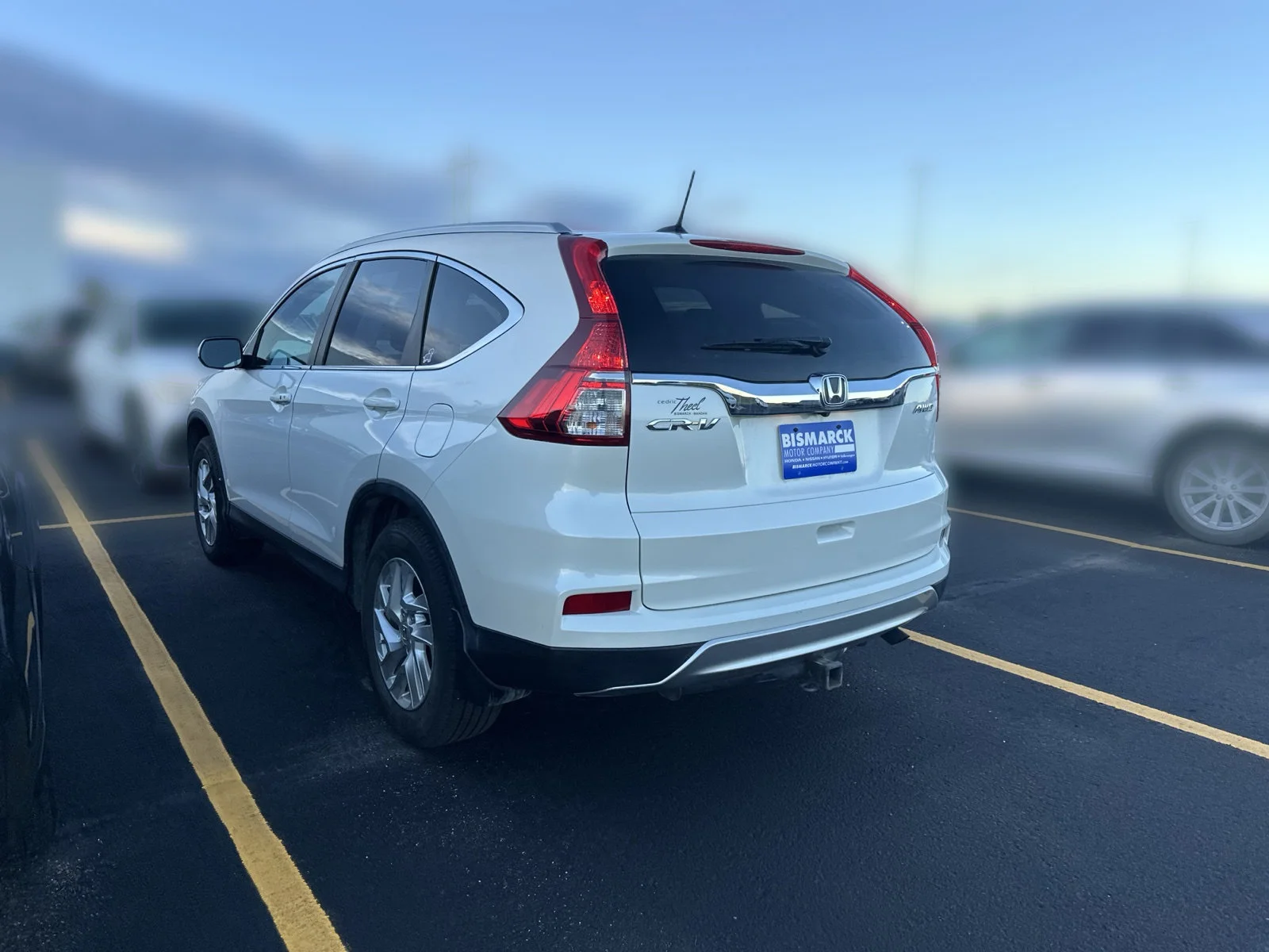 Used 2015 White Honda EX-L image 4