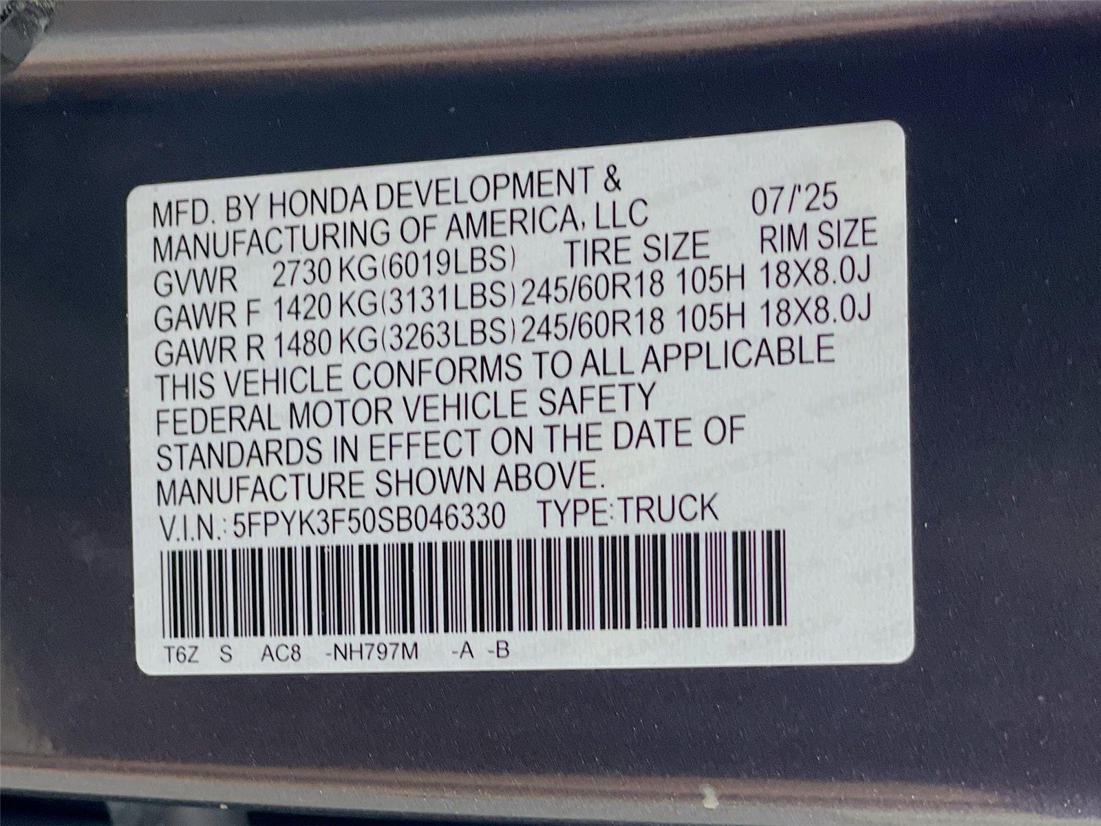 Certified Used 2025 Modern Steel Metallic Honda RTL image 35