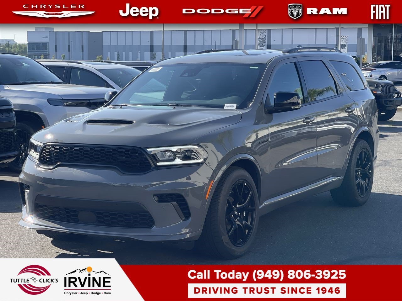 New 2026 Destroyer Gray Clear-Coat Exterior Paint Dodge GT Premium HEMI V8 image 3