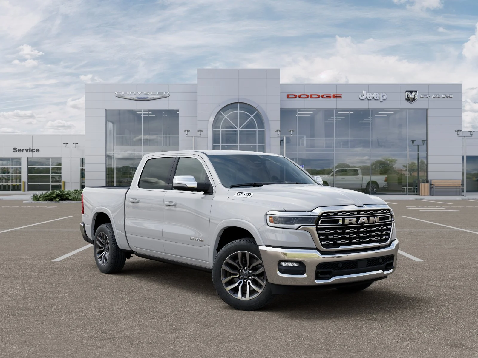 New 2026 Bright White Clearcoat RAM Limited image 29
