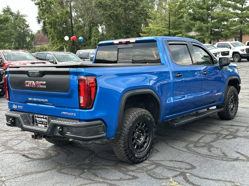 Certified Used 2023 DYNAMIC BLUE METALLIC GMC AT4X image 8