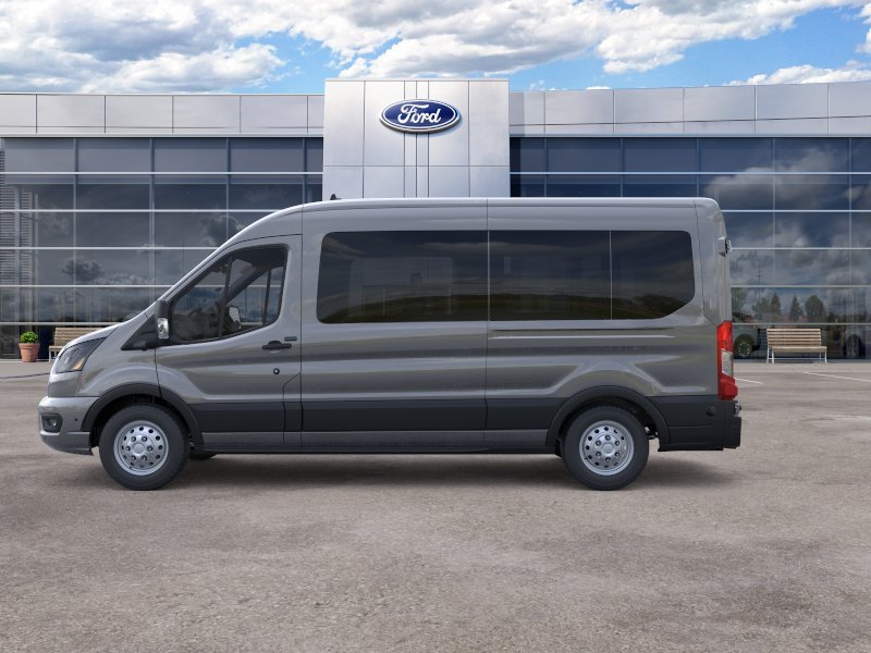 New 2026 Carbonized Gray Metallic Ford Passenger Van XLT image 24